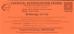 StG Chemical Accreditation Course