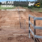 All-Rounder Positions including Stock Work, Fencing and Farming