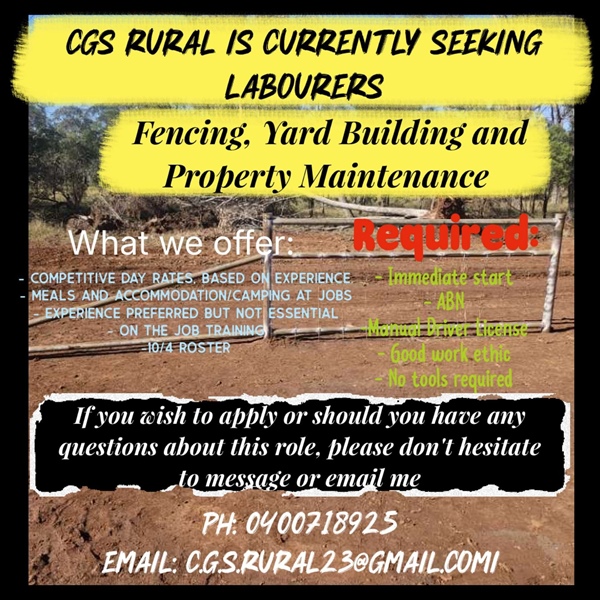Labourers - Fencing, Yard building and Property Maintenance