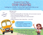 School Bus Driver - Thallon